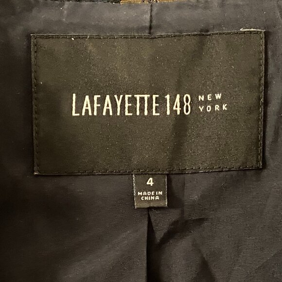 Lafayette 148 Evening Jacket Size 4 - Picture 4 of 5